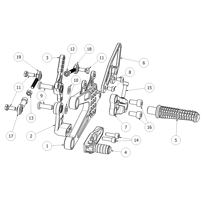 Click on a number to locate your part on the item list