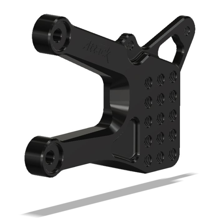 Lt. Bracket, YAM R6 06- , Black