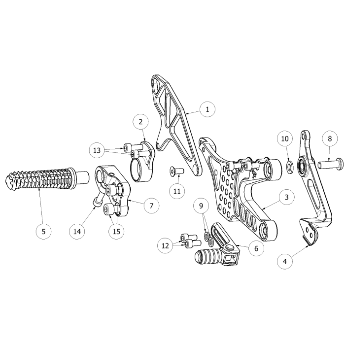 Click on a number to locate your part on the item list