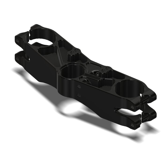 Bottom Clamp, GP R6 06- , Black