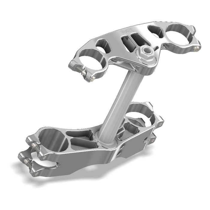 Triple Clamp Kit, Radial Ohlins, 52X58X204