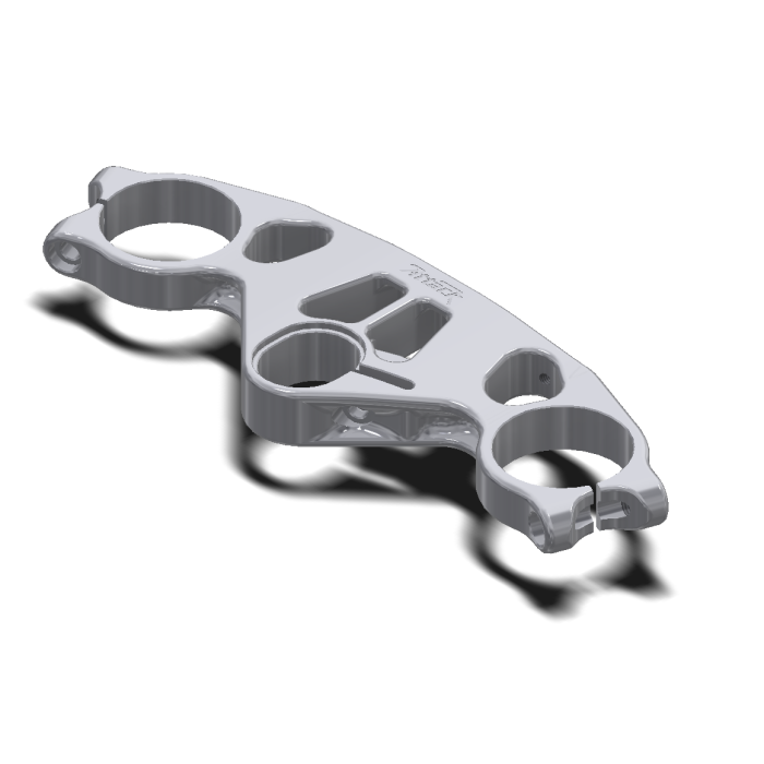 Top Clamp. Radial Ohlins, 204 x 52