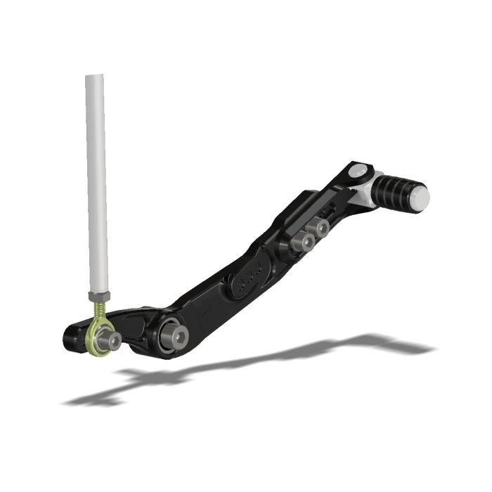 Shift Lever Kit, YZF R6 06 - , Black