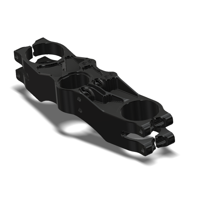 Bottom Clamp, GP, RC51 00-05, Black