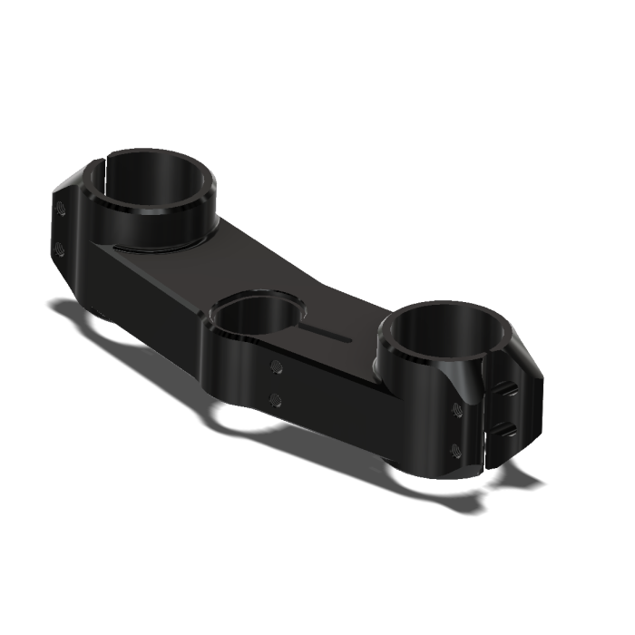 Bottom Clamp, CBR1000RR 08-09, Black