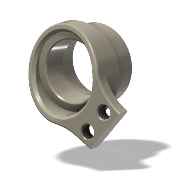 Muffler Brkt. Honda CBR1000RR 08-  , Aero Hard..