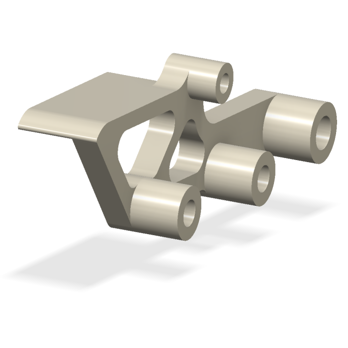 Rt. Bracket, Lift, KAW ZX6 05'-06', Aero Hard