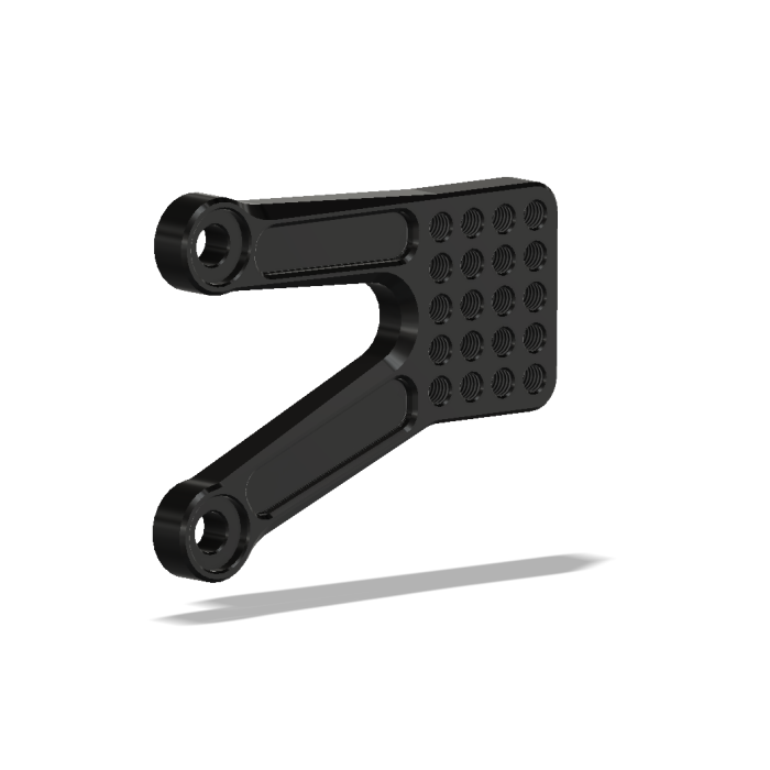 Lt. Bracket, KAW ZX10R 06-09, Black