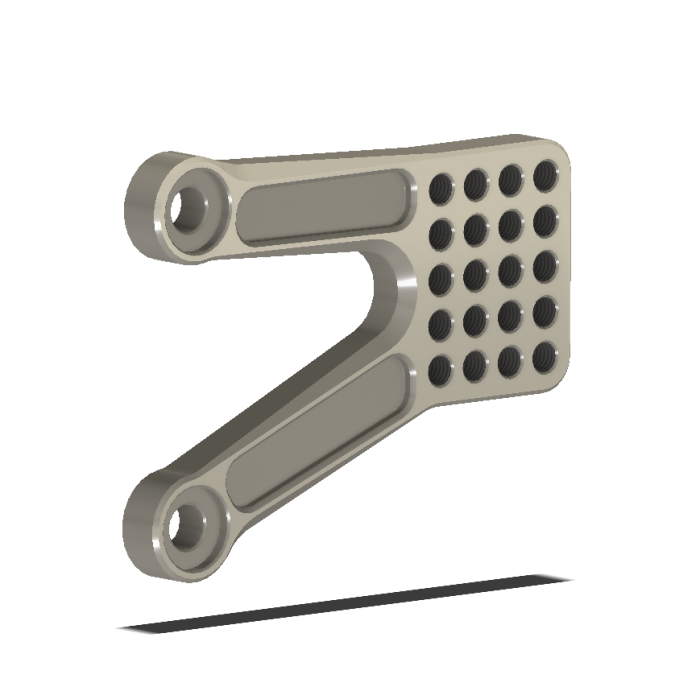 Lt. Bracket, KAW ZX10R 06-09, Aero Hard