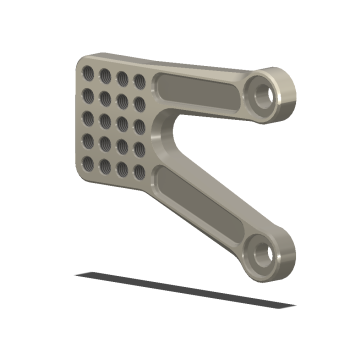 Rt. Bracket, KAW ZX10R 06-09, Aero Hard