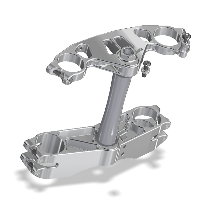 Triple Clamp Kit, GP, ZX-10 06-07