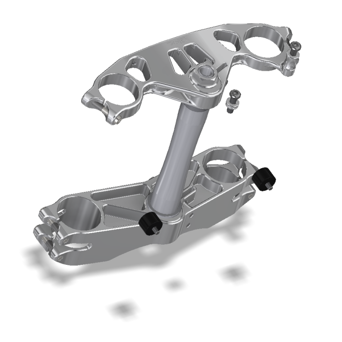 Triple Clamp Kit, GP, ZX-10 08-10