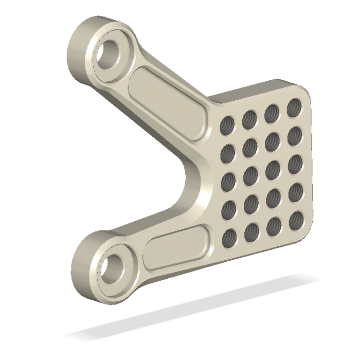 Lt. Bracket, KAW ZX10 11-15 , Aero Hard