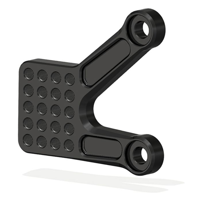 Rt. Bracket, KAW ZX10 11-, Black