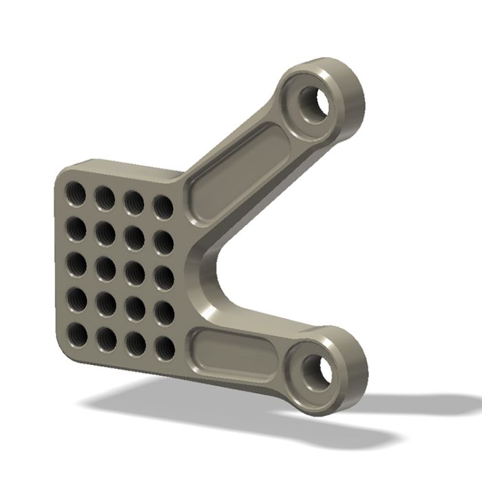 Rt. Bracket, KAW ZX10 11- , Aero Hard