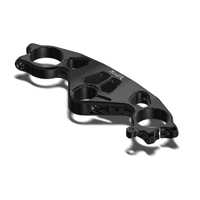 Top Clamp, GP, ZX10R 16- , Black