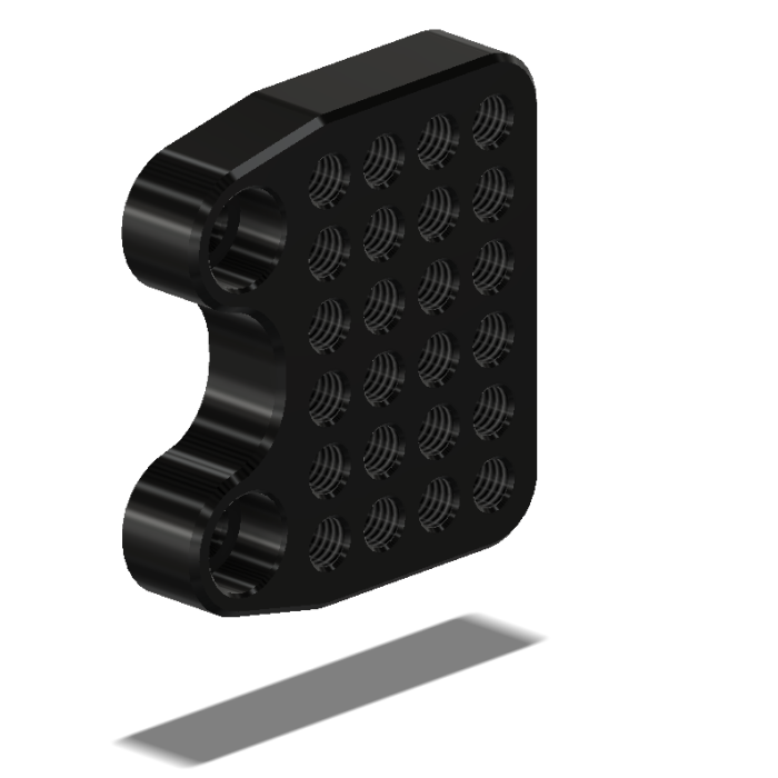 Main Brkt, SUZ GSXR1000, 05-06 Rt & Lt, 07-08 Lt Black