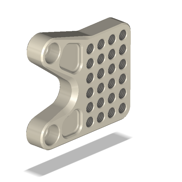 Lt. Bracket, Adj., SUZ GSXR6/7, Aero Hard