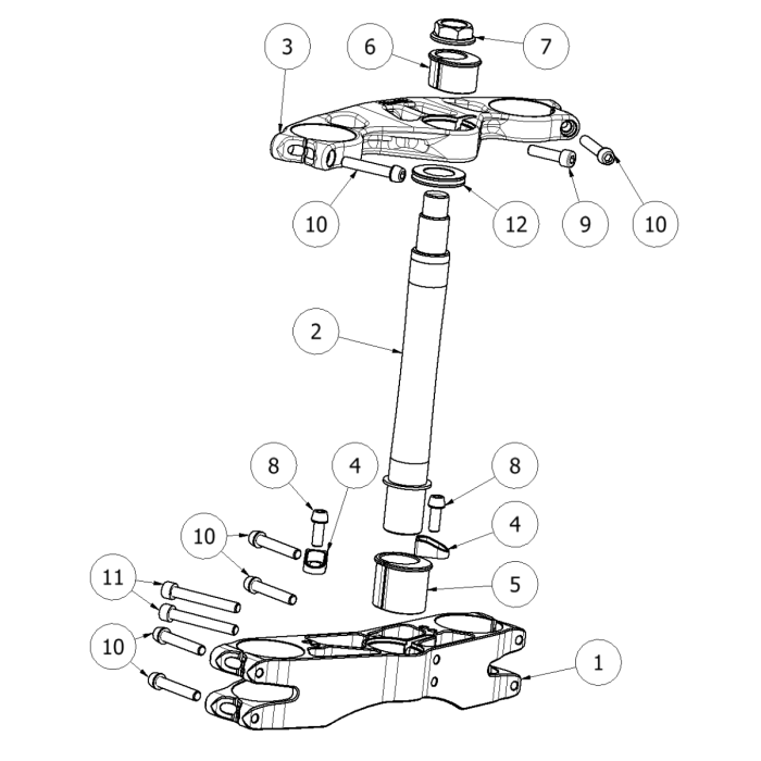 Click on a number to locate your part on the item list