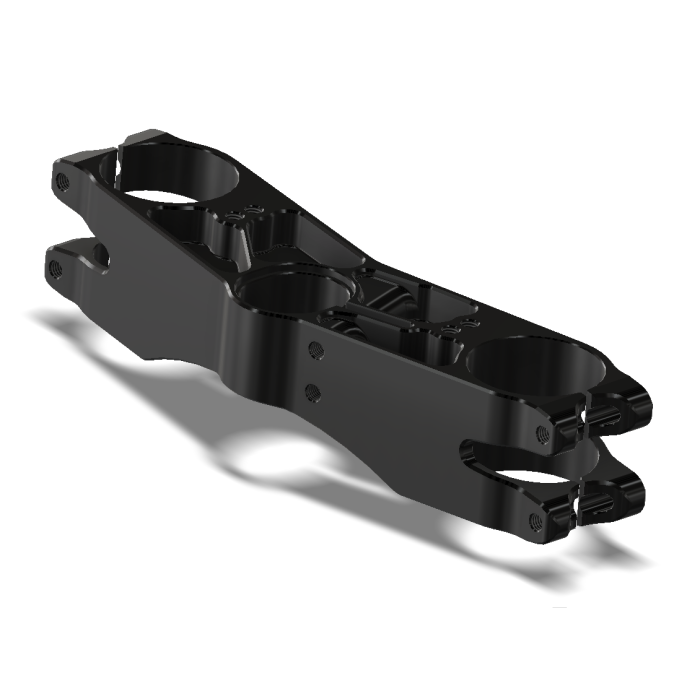 Bottom Clamp, GP, GSXR600/750 06 - , Black