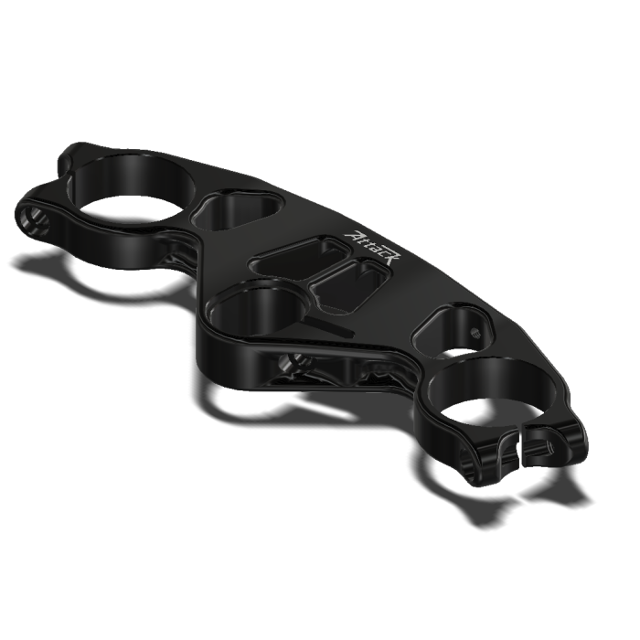 Top Clamp, GP, GSXR, Black