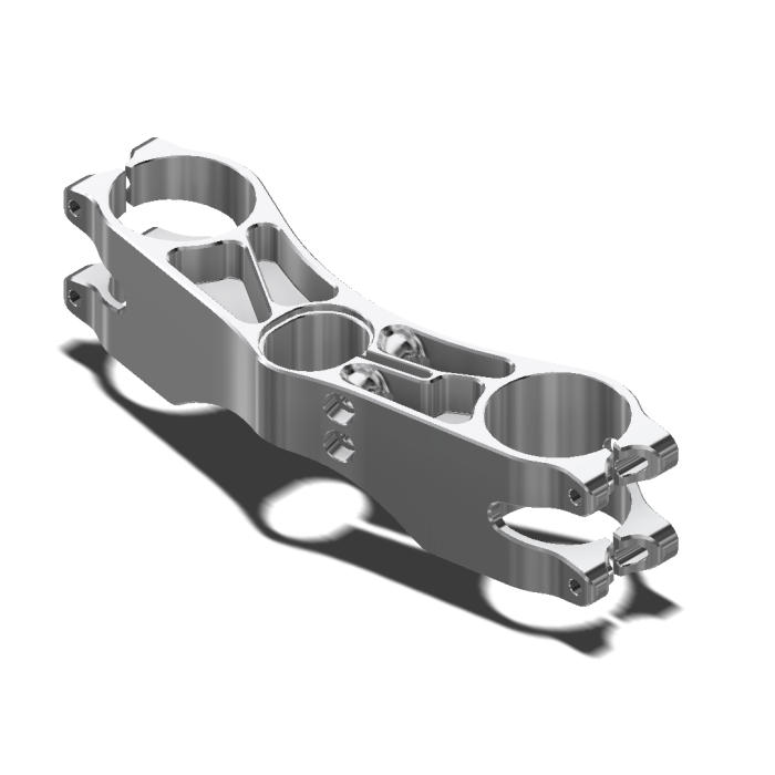 Bottom Clamp, Radial Ohlins, 210 x 58 (Rear Stem Pinch)