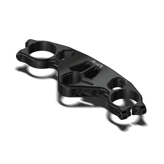 Top Clamp. Radial Ohlins, 210 x 52, Black