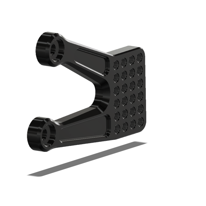 Lt. Bracket, Adj., SUZ GSXR 1000, 17 - , Black