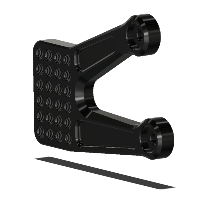 Rt. Bracket, Adj., SUZ GSXR 1000, 17 - , Black