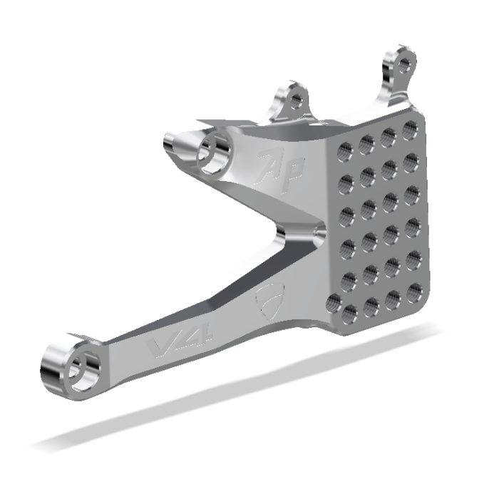 Main Brkt. Lt. Ducati V4, 2018- , Clear