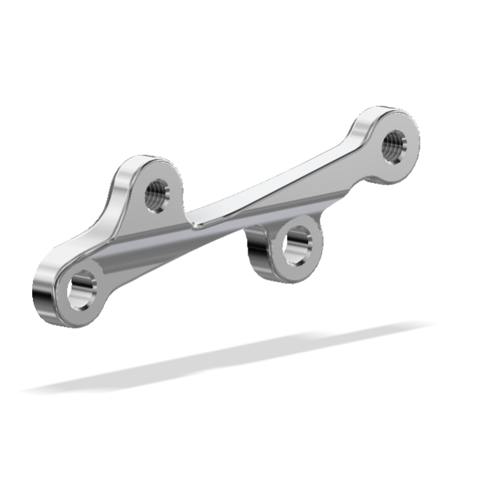 Heel Guard Mount, Lt., Ducati V4, 2018- , Clear