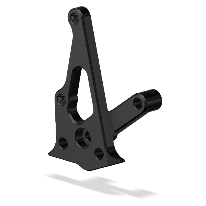 Master Cylinder Bracket BMW S1000RR 2010-, Black