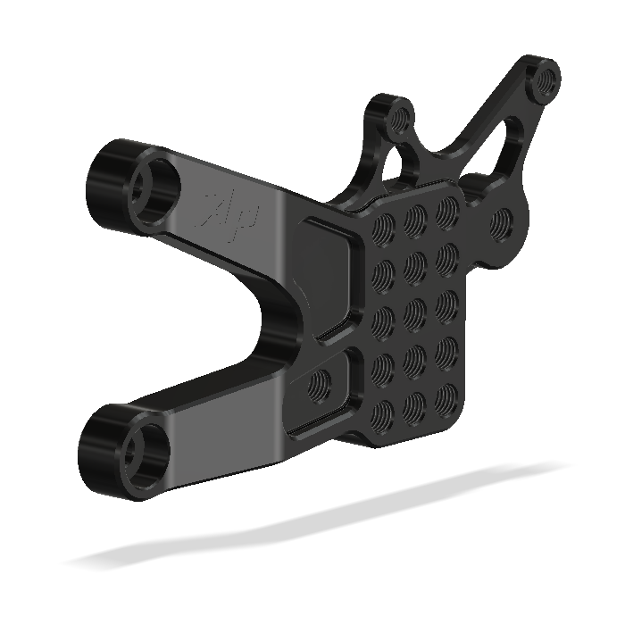 Main Brkt. Lt. BMW S1000RR 2010- , Black..