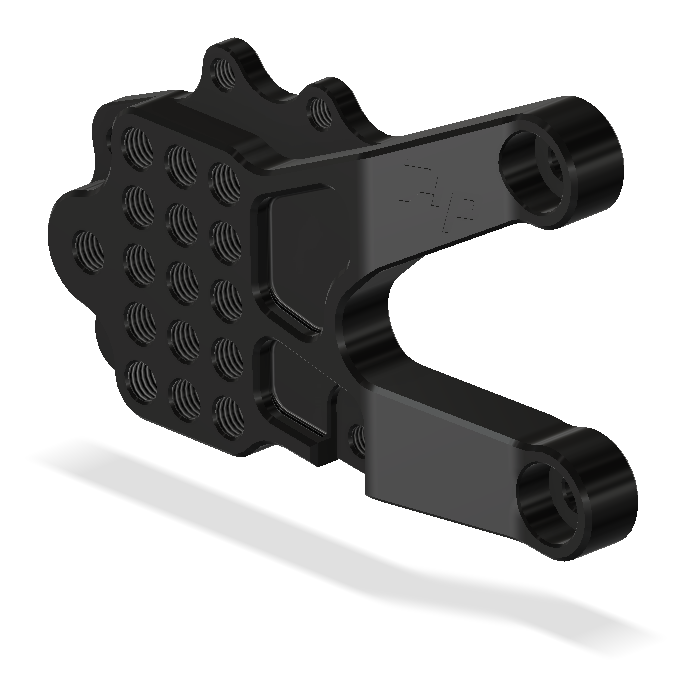 Main Brkt. Rt. BMW S1000RR 2010- , Black