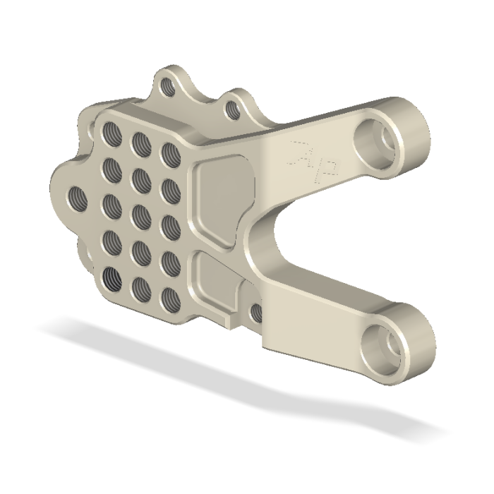 Main Brkt. Rt. BMW S1000RR 2010- , Aero Hard