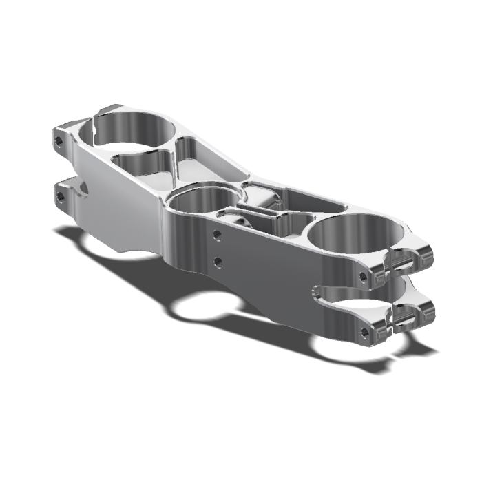 Bottom Clamp, Radial Ohlins, 209 x 58