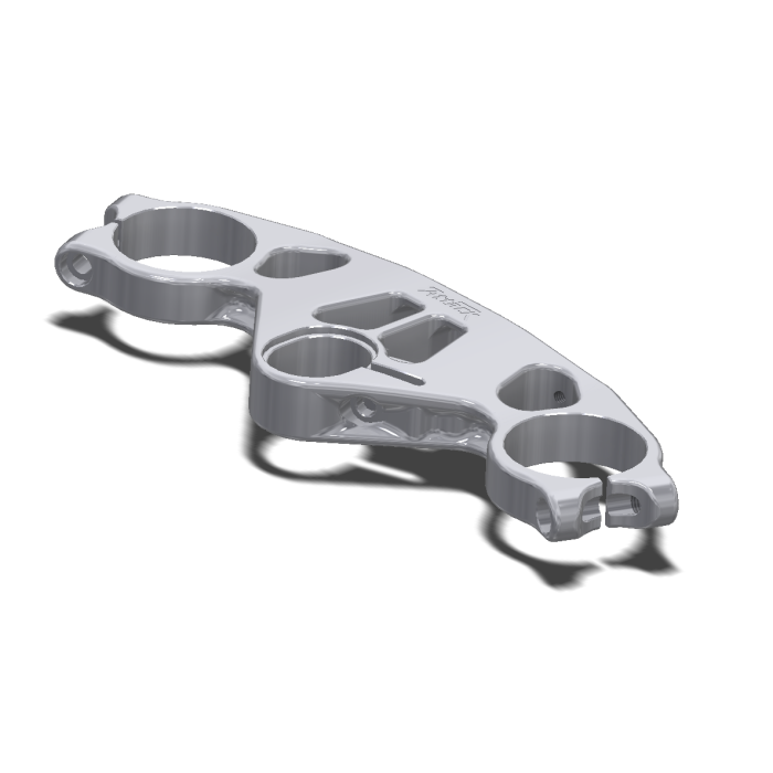 Top Clamp. Radial Ohlins, 209 x 52