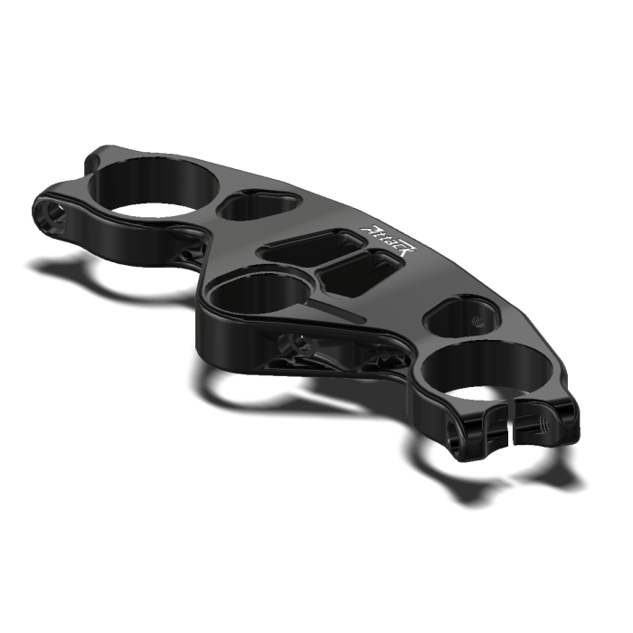 Top Clamp, GP, Triumph 675 06- , Black