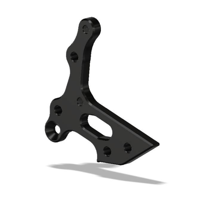 Master Cylinder Bracket Aprilia RSV4 2010- , Black