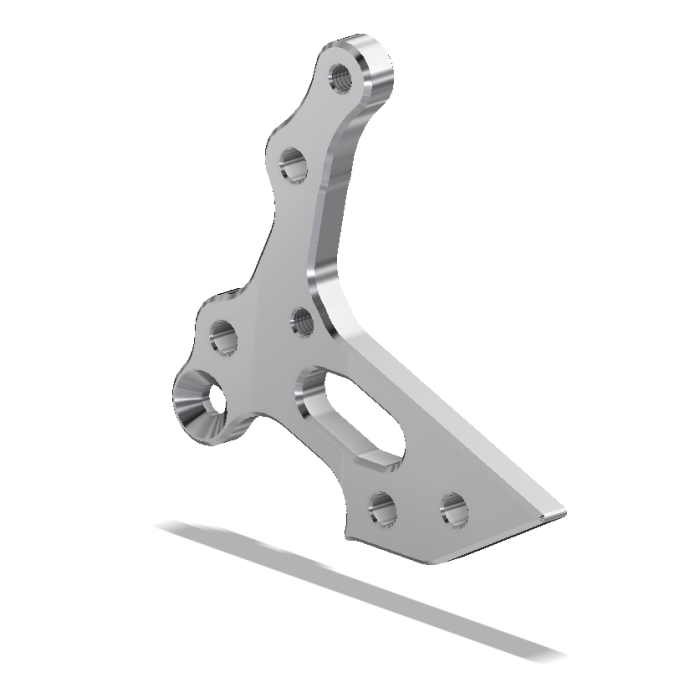 Master Cylinder Bracket Aprilia RSV4 2010- , Clear