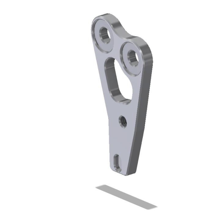 Bracket, Rear Brake Light Switch, Aprilia, Clear