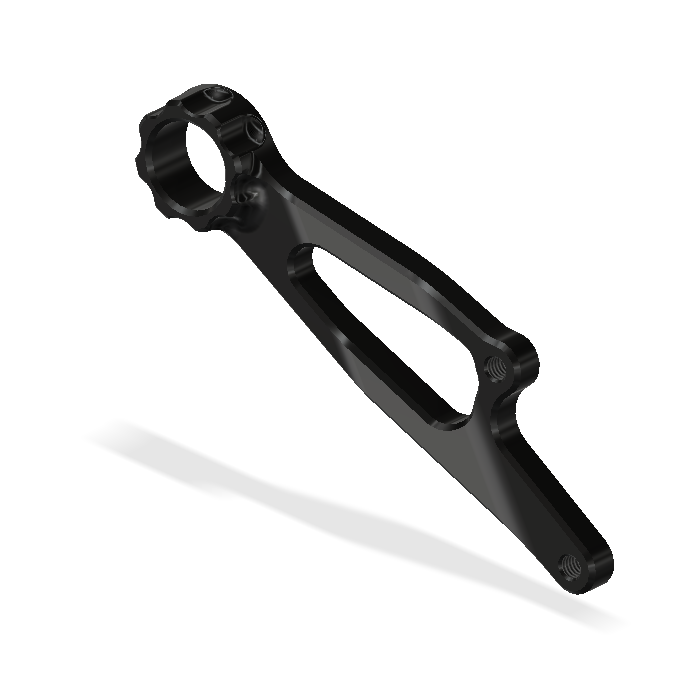 Muffler Brkt. Aprilia RSV4 2017 -   , Black..