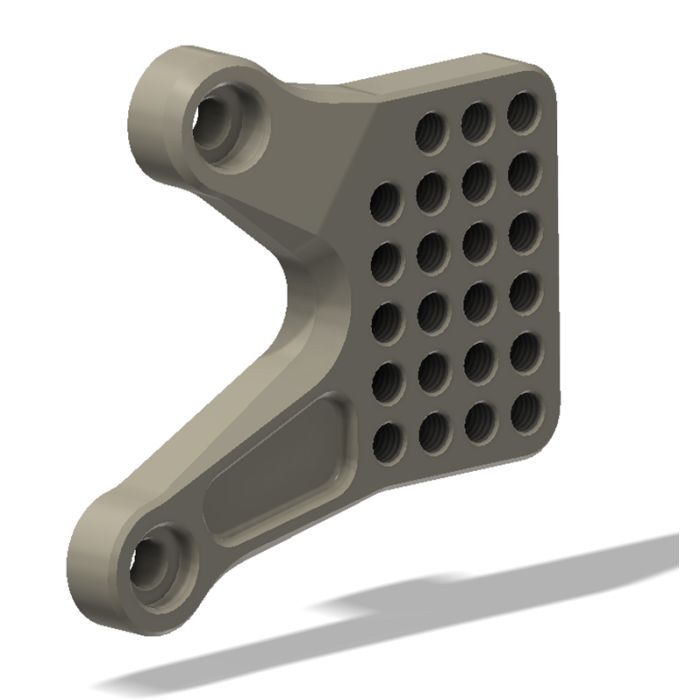 Main Brkt. Lt., 1290 KTM Superduke 14-19 , Aero Hard..