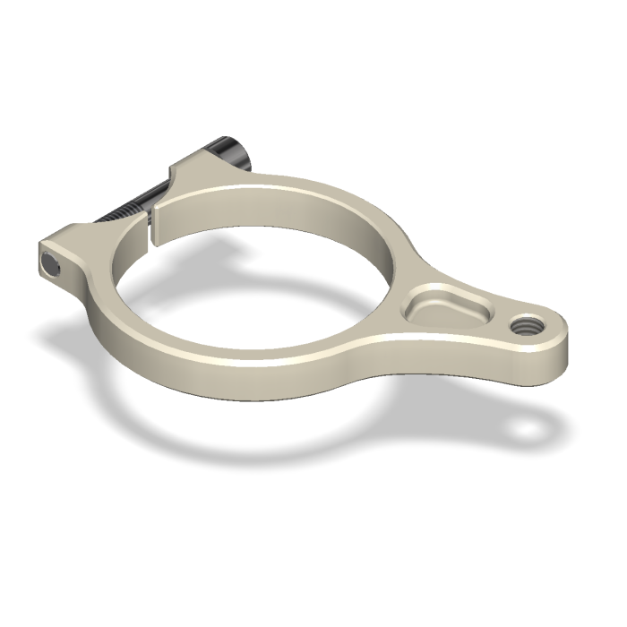 Damper Bracket, 55mm, Aero Hard