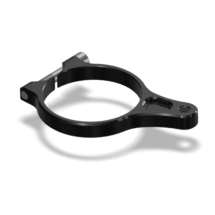 Damper Bracket, 58mm, Black