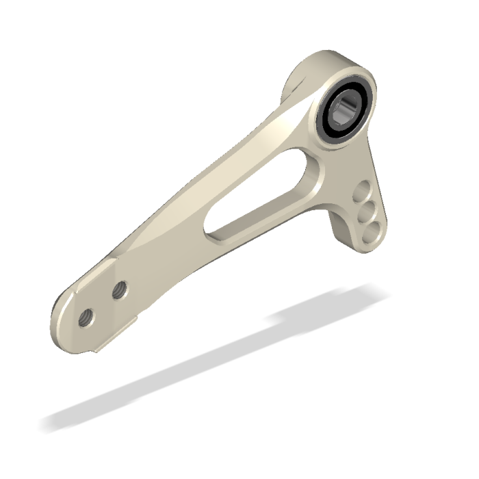 Shift Lever, Folding Type, Adjustable, Aero Hard