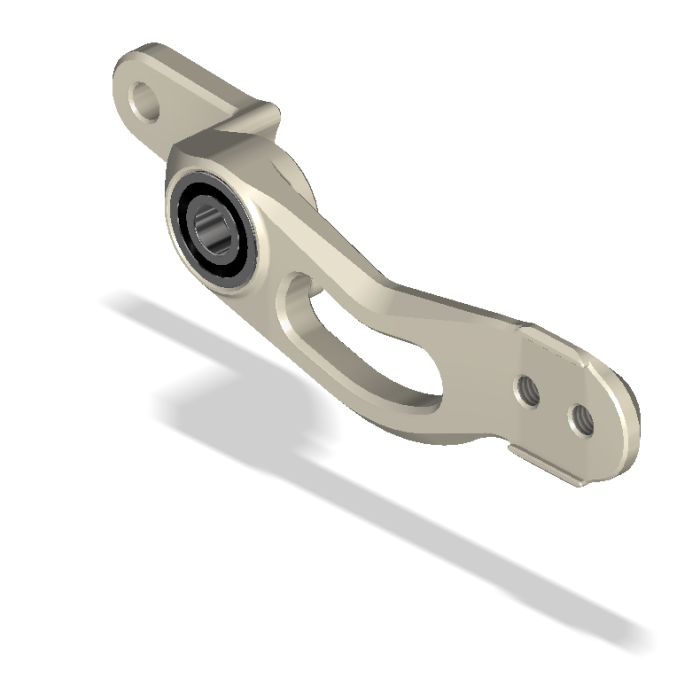 Brake Lever, Folding Type, Adjustable, 6mm, Aero Hard