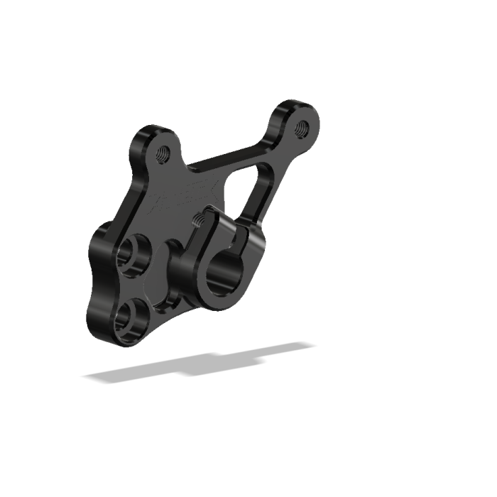 Lt., Peg Holder, No Shift Lever Mount, Black