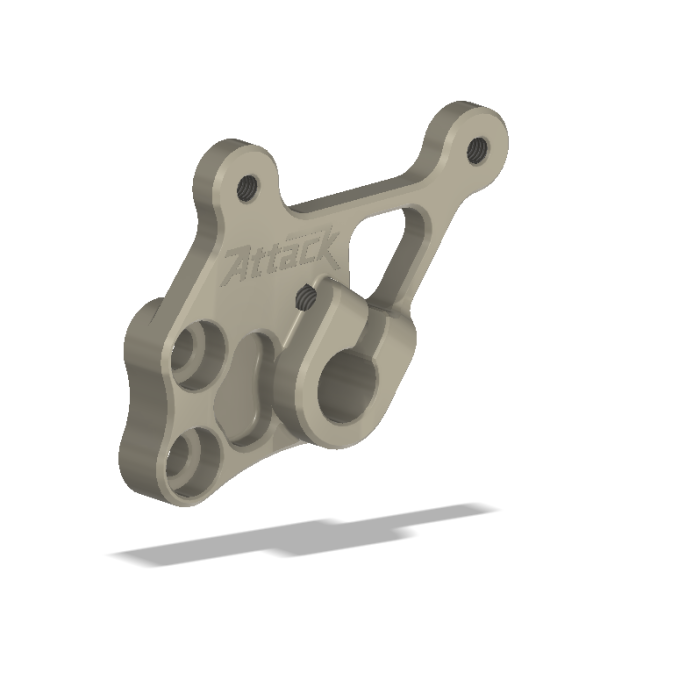 Lt., Peg Holder, No Shift Lever Mount, Aero Hard