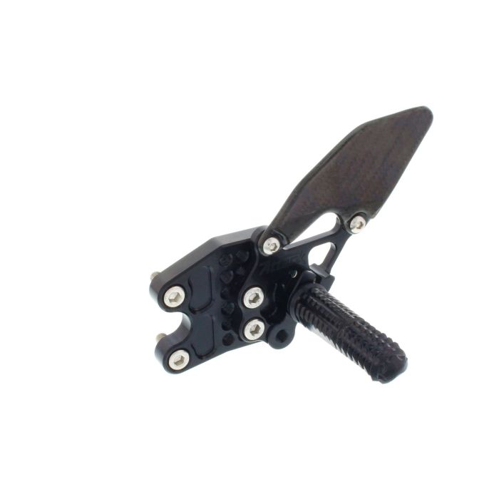 Rear Set Kit with Shift Lever, GSXR1000 09-16, Black